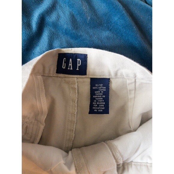 Vintage 80’s 90’s Gap Khaki High Waisted Pleated Shorts size 11/12 - Picture 3 of 6